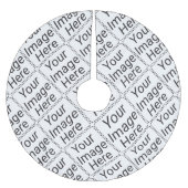 Baum-Rock Polyester Weihnachtsbaumdecke (Vorderseite)