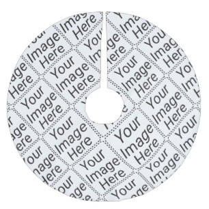 Baum-Rock Polyester Weihnachtsbaumdecke