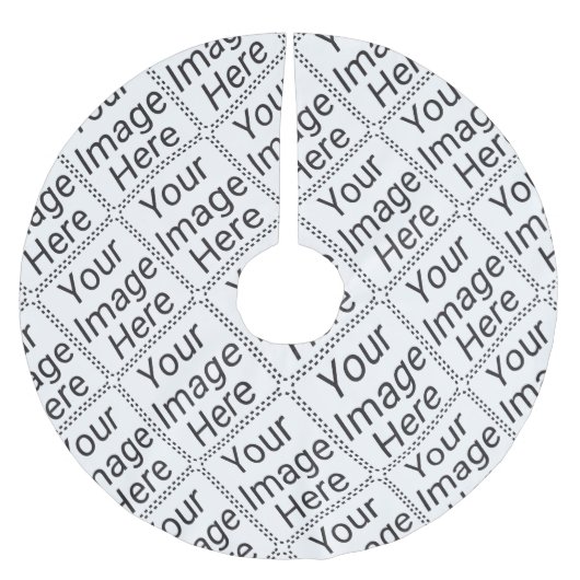 Baum-Rock Polyester Weihnachtsbaumdecke (Vorderseite)