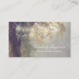 Baum-Schnur beleuchtet | Event-Planer | Visitenkarte