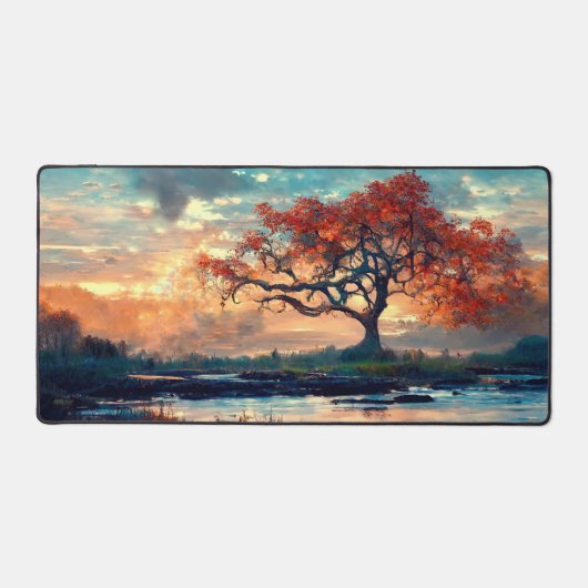 Baum Schreibtischunterlage (Vorderseite)