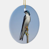 Baum-Schwalben-Verzierung Keramik Ornament (Rechts)