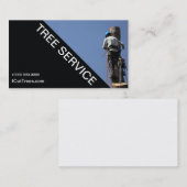 Baum-Service, der Visitenkarte landschaftlich (Vorne/Hinten)