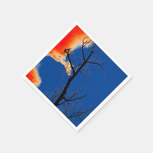 Baum Serviette (Ecke)