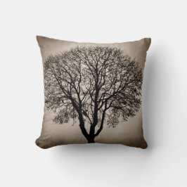 Baum-Silhouette-Design 205 Kissen