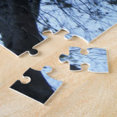 Baum-Silhouette-Fotograf-Puzzle Puzzle (Seite)