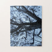 Baum-Silhouette-Fotograf-Puzzle Puzzle (Vertikal)
