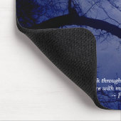Baum-SilhouetteScripture Mousepad (Ecke)