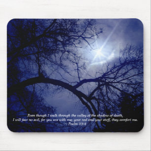 Baum-SilhouetteScripture Mousepad