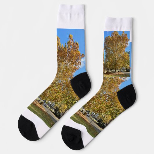 Baum Socken (Linkes Detail)