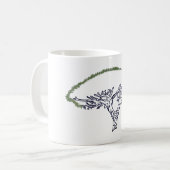 Baum, Socotra-Drachenbaum Zeichnend Tasse (Vorderseite Links)