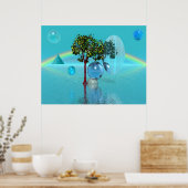 Baum Sphere Poster (Küche)