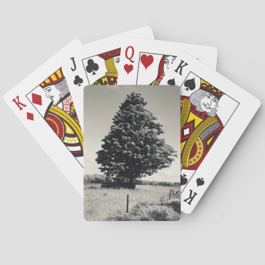 Baum Spielkarten (Rückseite)