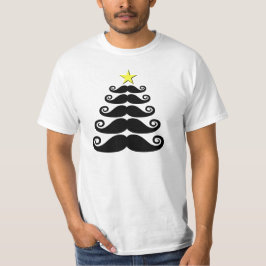 Baum Stache-mas T-Shirt