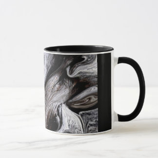 "BAUM-STAMM" 11 Unze. SCHWARZE WECKER-KAFFEE-TASSE Tasse