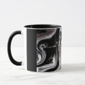 "BAUM-STAMM" 11 Unze. SCHWARZE WECKER-KAFFEE-TASSE Tasse (Links)