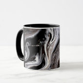 "BAUM-STAMM" 11 Unze. SCHWARZE WECKER-KAFFEE-TASSE Tasse (Vorderseite Links)