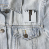 Baum-Stämme im Schnee Button (Beispiel)