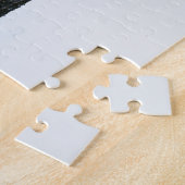 Baum-Stämme im Schnee Puzzle (Seite)