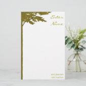 Baum stationär briefpapier (Stehend Vorderseite)