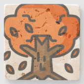 Baum Steinuntersetzer (Vorderseite)