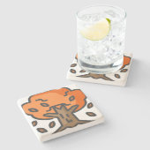 Baum Steinuntersetzer (Seitenansicht)