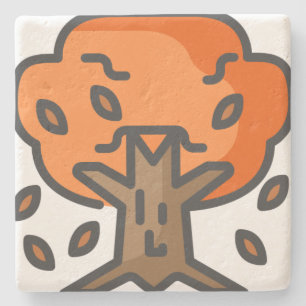 Baum Steinuntersetzer