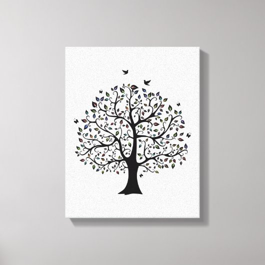 Baum Stretched Canvas Print Leinwanddruck (Vorderseite)