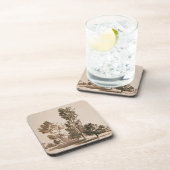 Baum-Studie (Stift u. Tinte auf Papier) Getränkeuntersetzer (Rechte Seite)