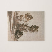 Baum-Studie (Stift u. Tinte auf Papier) Puzzle (Horizontal)
