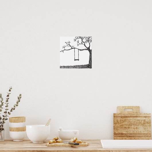 Baum Swing Poster (Küche)