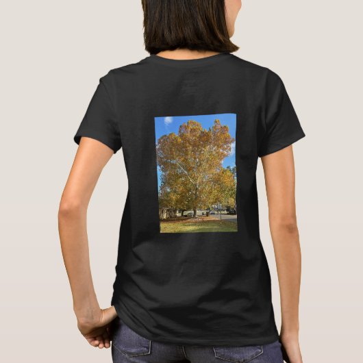 Baum-T-Shirt T-Shirt (Rückseite)