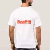 Baum-Typen arbeiten für… BIER!!! T-Shirt (Rückseite)