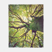 Baum-Umarmen Fleecedecke (Vorderseite)