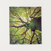 Baum-Umarmen Wandteppich (Vorderseite)