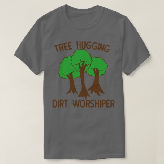Baum umarmt Dreck T-Shirt (Design vorne)