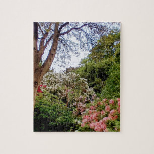 Baum umgeben von Blume Puzzle