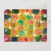 Baum und Architektur-Rhythmen - Paul Klee