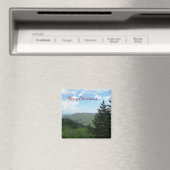 Baum und Berge  Magnet (In Situ (Geschirrspüler))