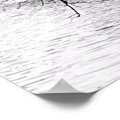 Baum und Brunnen Poster (Ecke)