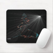 Baum und der Nachtstern Mousepad (Mit Mouse)