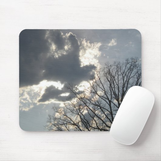 Baum und Himmel Mousepad (Mit Mouse)