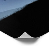 Baum und Mond Poster (Ecke)