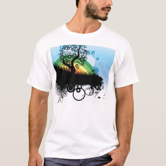 Baum und Regenbogen T-Shirt
