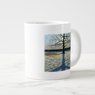 Baum und Schatten Calke Abtei Derbyshire Jumbo-Tasse