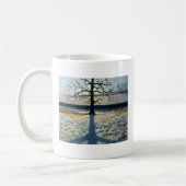 Baum und Schatten Calke Abtei Derbyshire Kaffeetasse (Links)