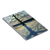 Baum und Schatten Calke Abtei Derbyshire Notizblock (Rechte Seite)