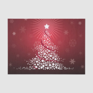 Baum und Schnee 2 Seidenpapier