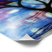 Baum- und Tintenschicht Fotodruck (Ecke)