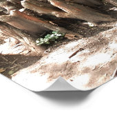 Baum und Wurzeln Poster (Ecke)